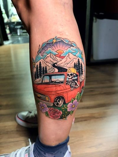 Tattoo portfolio work by Dustin McGlashing 1