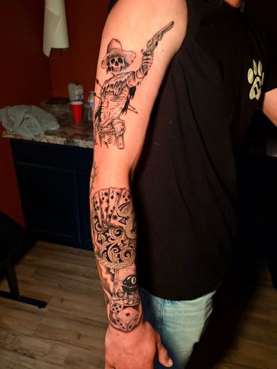 Tattoo portfolio work by Dustin McGlashing 32